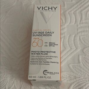 Vichy Capital Soleil UV-Age Daily Sunscreen SPF 60 - BRAND NEW